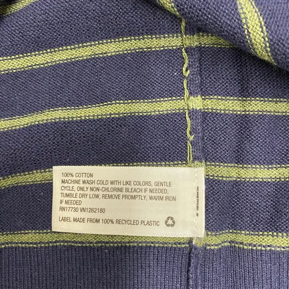 Goodfellow & Co XXL Xavier Navy Stripe Sweater NWT Preppy Coastal Crewneck